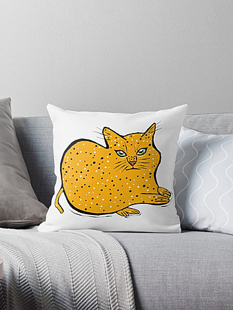 (C) Redbubble.com https://www.redbubble.com/people/macduffstudio/works/31280332-tabby-cat?asc=u&p=throw-pillow