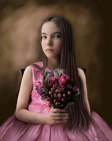 Bella -AKA: Pink Thing- With Blooms