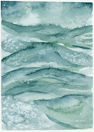 Watercolor Landscape -May 2019