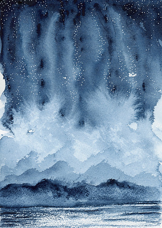 The Storm -July 2019 Watercolor