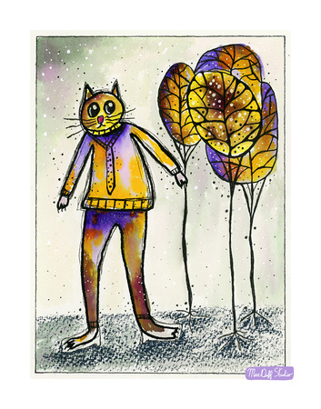 Cat By The Trees -Jan 10, 2021